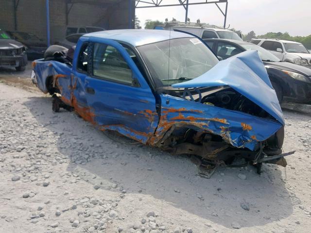 1B7GL22X8XS257174 - 1999 DODGE DAKOTA BLUE photo 1