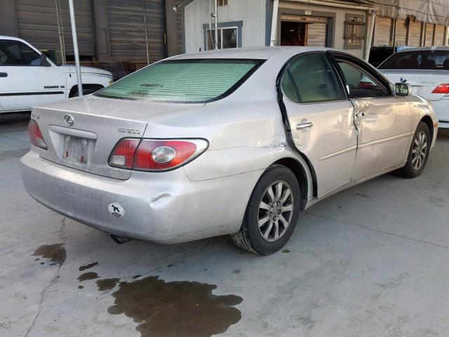 JTHBF30G320016331 - 2002 LEXUS ES 300 SILVER photo 4