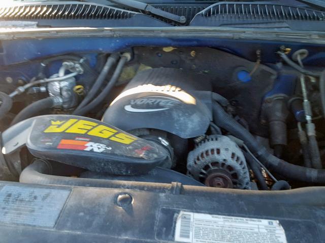 1GCHK24U73E302043 - 2003 CHEVROLET MARINE LOT BLUE photo 7