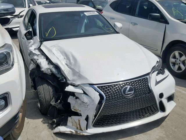 JTHBF1D23E5029610 - 2014 LEXUS IS 250 WHITE photo 1