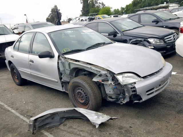 1G1JF524417266526 - 2001 CHEVROLET CAVALIER L SILVER photo 1