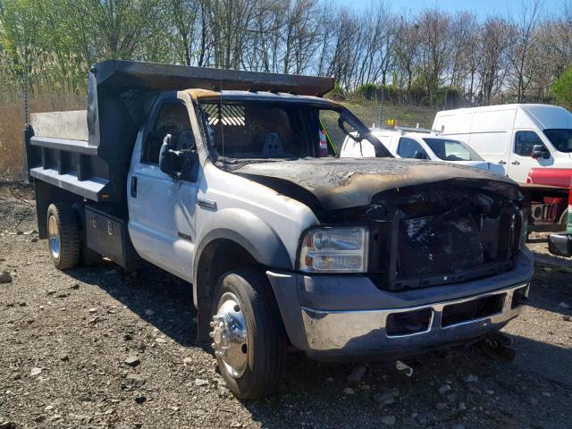 1FDAF56P25EC29421 - 2005 FORD F550 SUPER WHITE photo 1