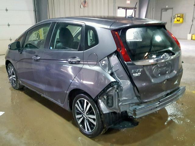 3HGGK5H99JM706554 - 2018 HONDA FIT EX CHARCOAL photo 3