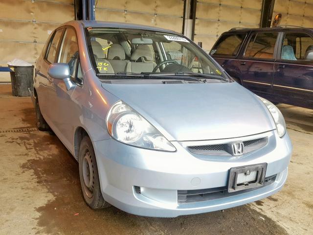 JHMGD38457S005655 - 2007 HONDA FIT BLUE photo 1