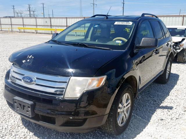 2FMDK36C68BA29331 - 2008 FORD EDGE SE BLACK photo 2