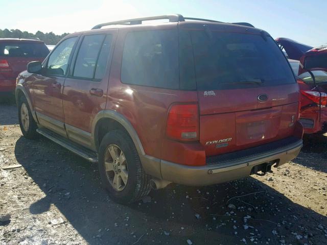 1FMDU64W23UB63555 - 2003 FORD EXPLORER E RED photo 3