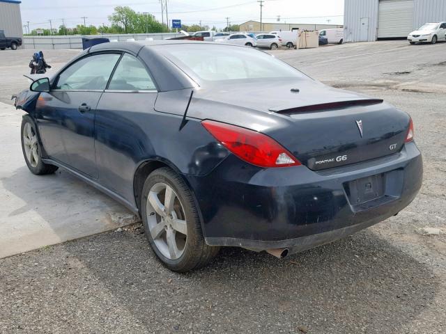 1G2ZH361774127725 - 2007 PONTIAC G6 GT BLACK photo 3