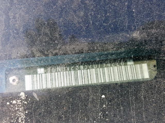 1GNDV23W57D194226 - 2007 CHEVROLET UPLANDER L Mavi foto 10