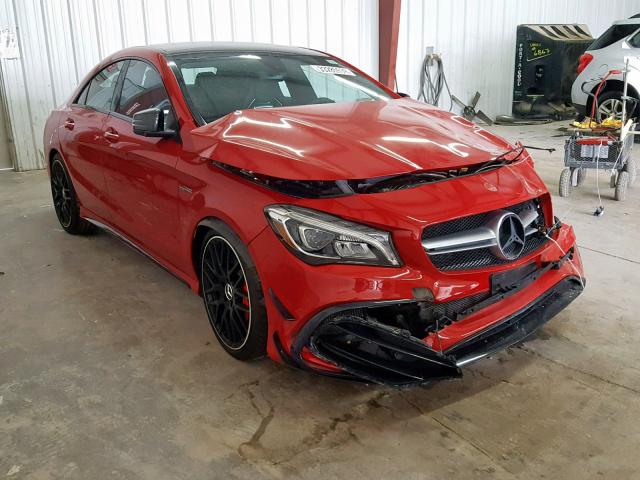 WDDSJ5CB7HN432668 - 2017 MERCEDES-BENZ CLA 45 AMG RED photo 1