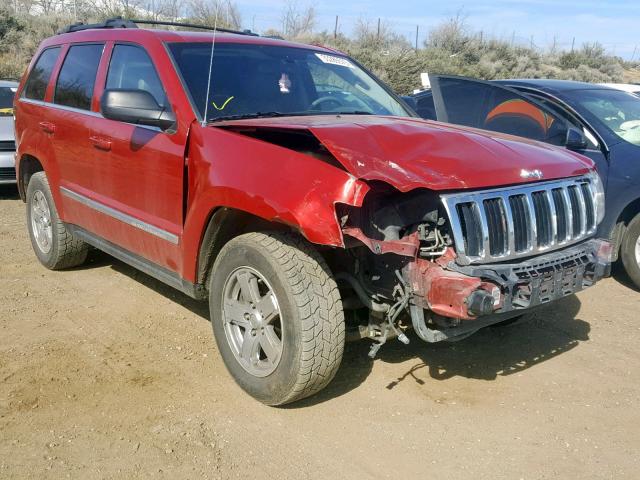 1J4HR58N76C208268 - 2006 JEEP GRAND CHER RED photo 1