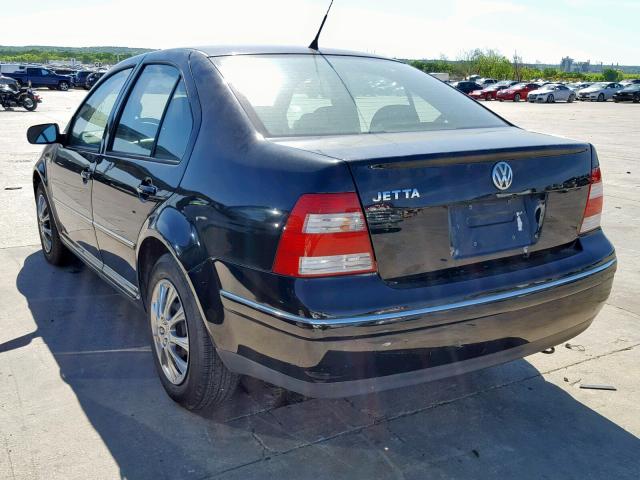 3VWRA69M35M021665 - 2005 VOLKSWAGEN JETTA GL BLACK photo 3