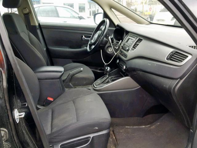 KNAHT8A37F7078323 - 2015 KIA RONDO BLACK photo 5