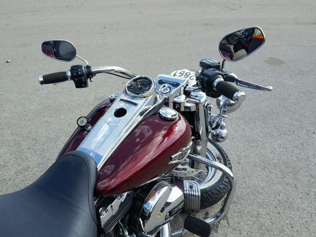 1HD1FBM17EB675002 - 2014 HARLEY-DAVIDSON FLHR ROAD MAROON photo 5