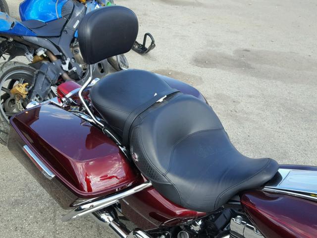 1HD1FBM17EB675002 - 2014 HARLEY-DAVIDSON FLHR ROAD MAROON photo 6