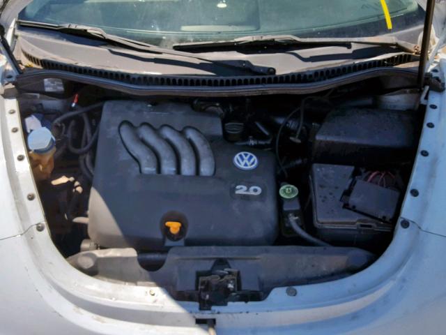 3VWCC21C8YM472137 - 2000 VOLKSWAGEN NEW BEETLE BLUE photo 7