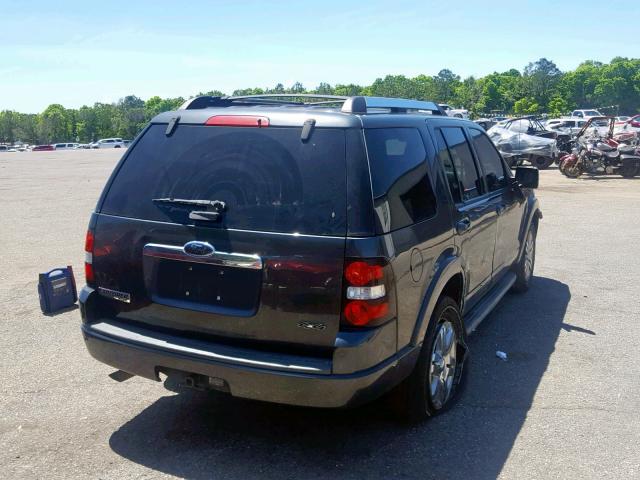 1FMEU7F86AUA31579 - 2010 FORD EXPLORER L BLUE photo 4