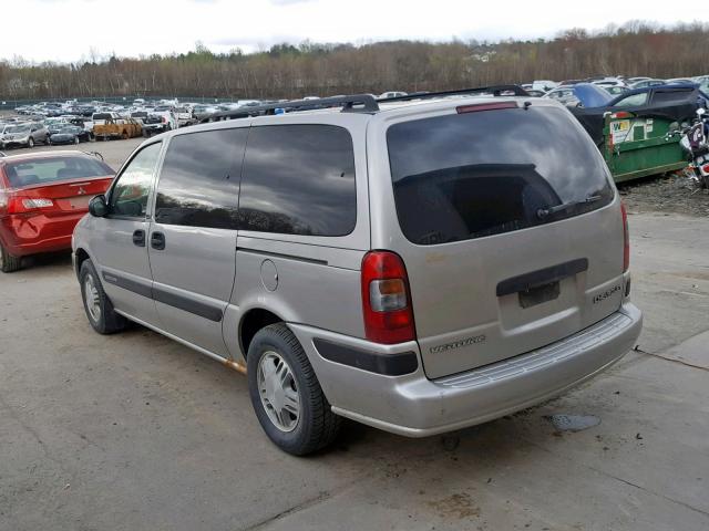 1GNDV23E35D109274 - 2005 CHEVROLET VENTURE LS SILVER photo 3