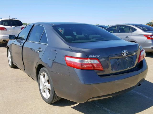 4T1BE46KX7U502538 - 2007 TOYOTA CAMRY NEW GRAY photo 3