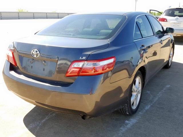 4T1BE46KX7U502538 - 2007 TOYOTA CAMRY NEW GRAY photo 4