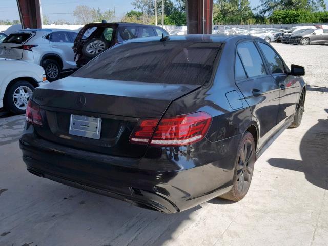 WDDHF5KBXFB102292 - 2015 MERCEDES-BENZ E 350 BLACK photo 4