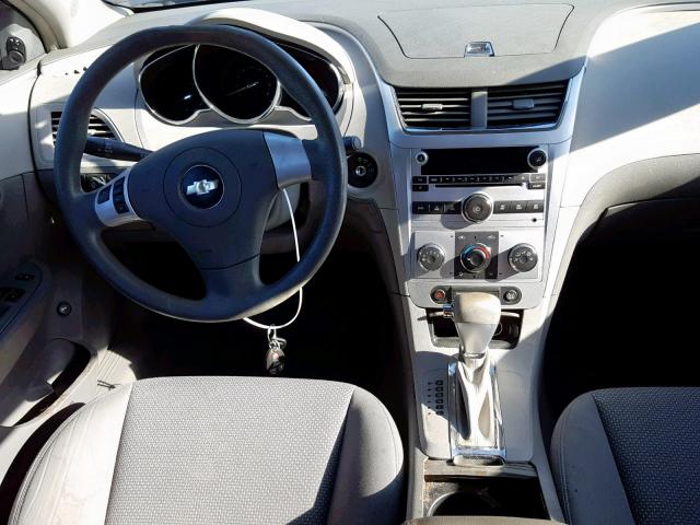 1G1ZG57B59F254460 - 2009 CHEVROLET MALIBU LS BLUE photo 9