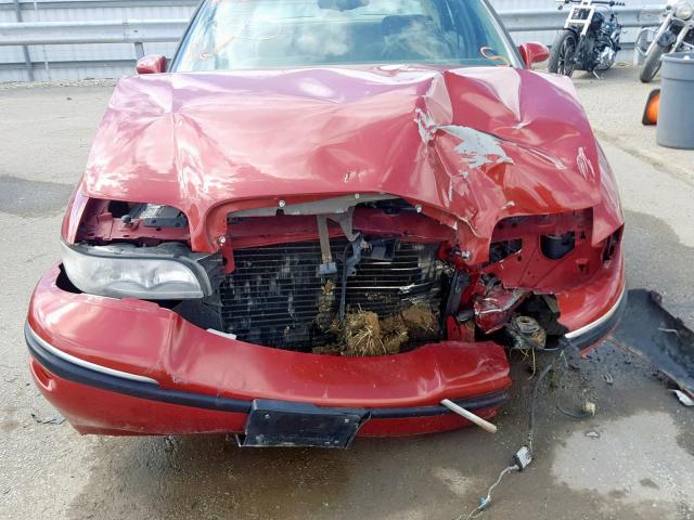 1G4HP52K2WH442360 - 1998 BUICK LESABRE CU RED photo 9