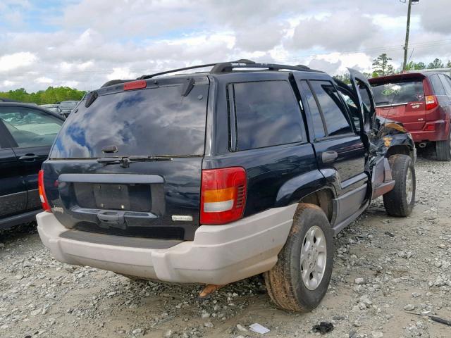 1J4GX48S31C516838 - 2001 JEEP GRAND CHER BLACK photo 4