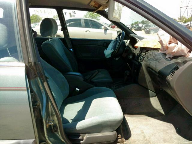 4S3BK4357T7309008 - 1996 SUBARU LEGACY L BLUE photo 5