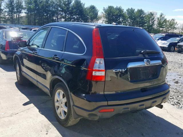 5J6RE48749L034501 - 2009 HONDA CR-V EXL BLUE photo 3