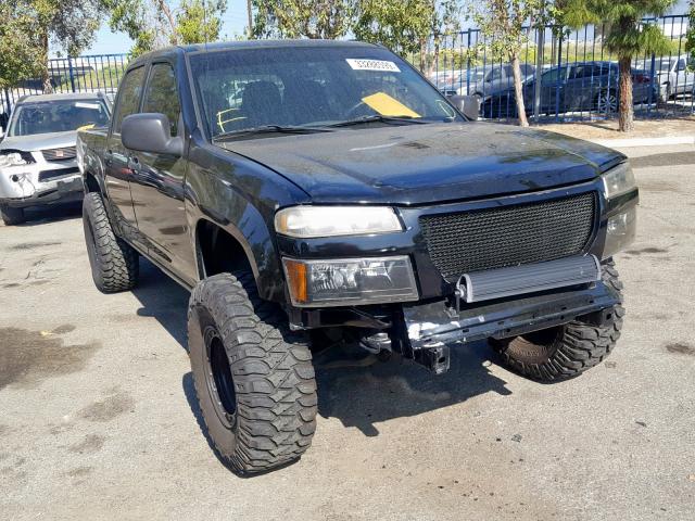 1GTCS136648101239 - 2004 GMC CANYON BLACK photo 1