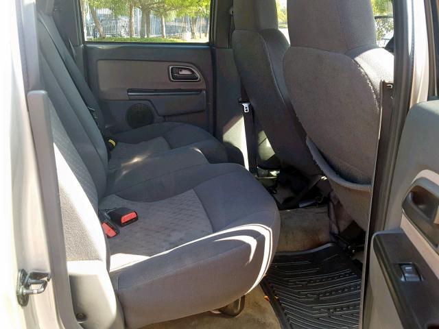 1GTCS136648101239 - 2004 GMC CANYON BLACK photo 6