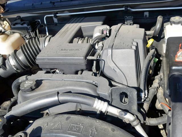 1GTCS136648101239 - 2004 GMC CANYON BLACK photo 7