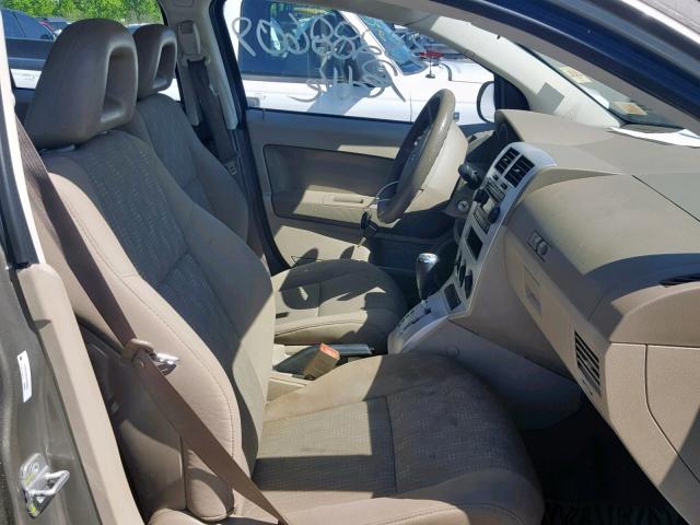 1B3HB28B07D288086 - 2007 DODGE CALIBER TAN photo 5