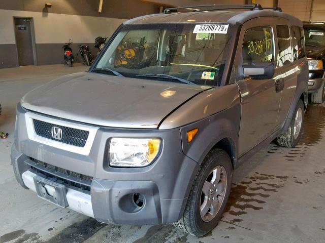 5J6YH28553L021138 - 2003 HONDA ELEMENT EX SILVER photo 2