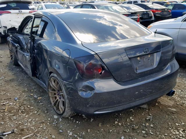 JTKDE167680253518 - 2008 TOYOTA SCION TC ნაცრისფერი ფოტო 3