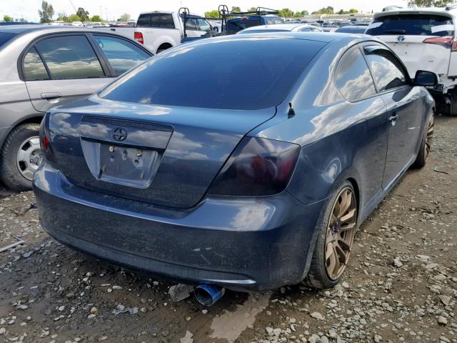 JTKDE167680253518 - 2008 TOYOTA SCION TC ნაცრისფერი ფოტო 4
