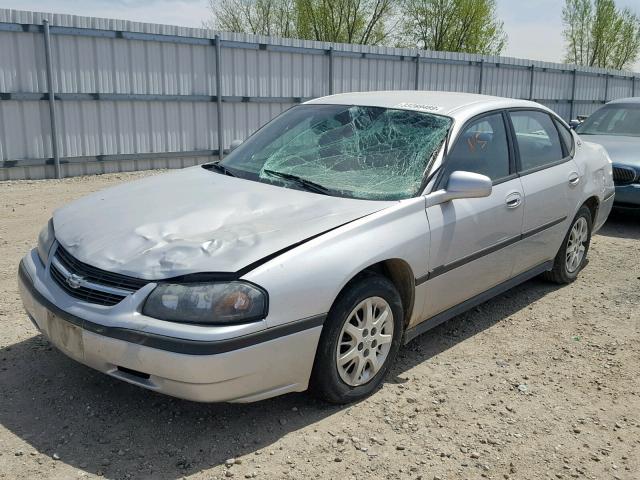 2G1WF52E839390010 - 2003 CHEVROLET IMPALA TAN photo 2