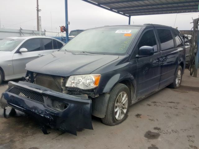 2C4RDGCG1DR685361 - 2013 DODGE GRAND CARAVAN SXT  photo 2