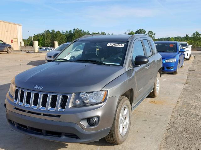 1C4NJCBA8ED504337 - 2014 JEEP COMPASS SP 灰色 照片 2