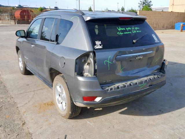 1C4NJCBA8ED504337 - 2014 JEEP COMPASS SP 灰色 照片 3