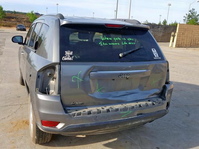 1C4NJCBA8ED504337 - 2014 JEEP COMPASS SP 灰色 照片 9