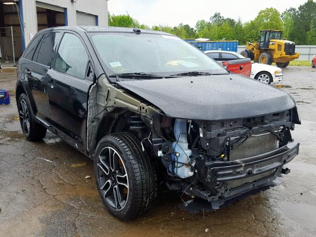 2FMDK4JC9DBE31724 - 2013 FORD EDGE SEL CHARCOAL photo 1