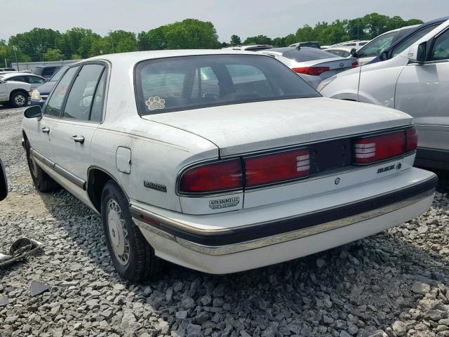 1G4HP52L2SH549881 - 1995 BUICK LESABRE CU WHITE photo 3