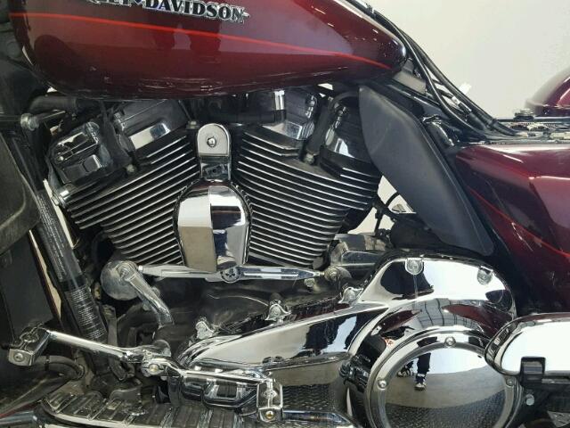 1HD1KED19HB660227 - 2017 HARLEY-DAVIDSON FLHTK ULTR MAROON photo 5