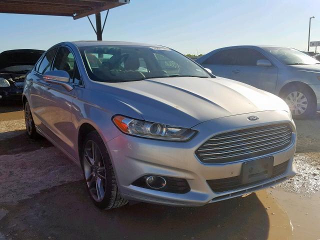 3FA6P0K93ER175812 - 2014 FORD FUSION TIT SILVER photo 1