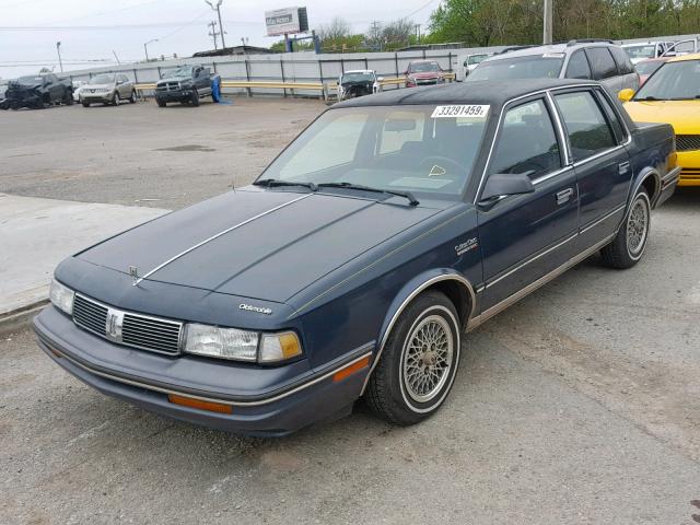 1G3AM5135HD328968 - 1987 OLDSMOBILE CUTLASS CI ლურჯი ფოტო 2