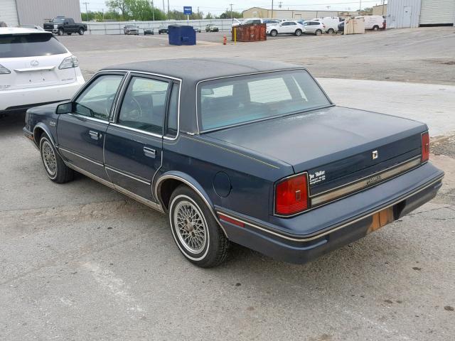 1G3AM5135HD328968 - 1987 OLDSMOBILE CUTLASS CI ლურჯი ფოტო 3