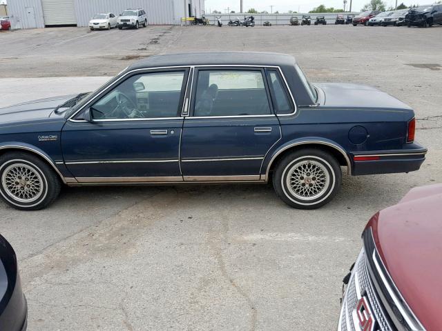 1G3AM5135HD328968 - 1987 OLDSMOBILE CUTLASS CI ლურჯი ფოტო 9