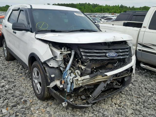 1FM5K8AR0HGC86037 - 2017 FORD EXPLORER P WHITE photo 9