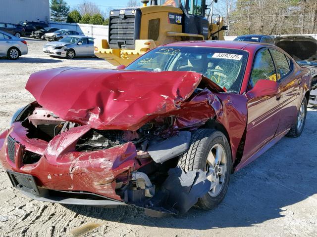 2G2WP522851187117 - 2005 PONTIAC GRAND PRIX 栗色 照片 2